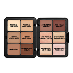 HD SKIN SCULPTING PALETTE Face sculpt palette: contour, blush & highlight