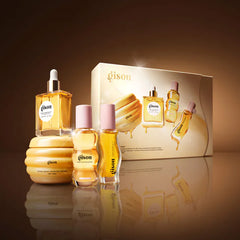 Gisou 
Glow All The Way Hair and Lip Gift Set
