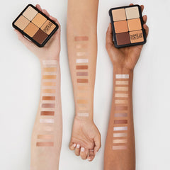 HD SKIN SCULPTING PALETTE Face sculpt palette: contour, blush & highlight